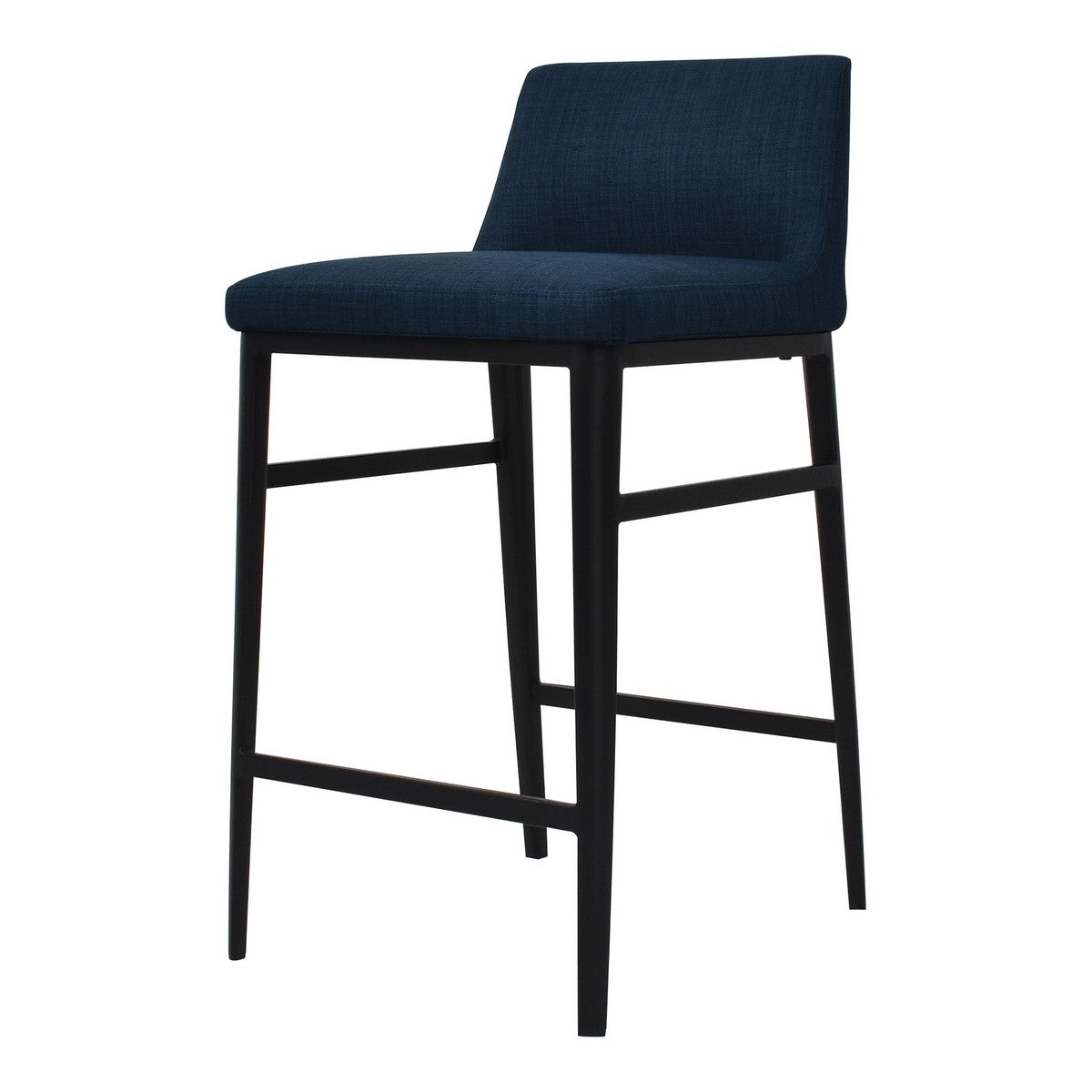 Moe's Home Collection Baron Counter Stool Blue - EJ-1031-26