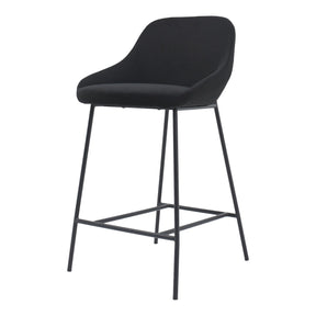 Moe's Home Collection Shelby Counter Stool Black - EJ-1038-02