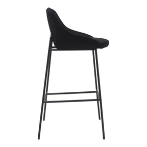 Moe's Home Collection Shelby Barstool Black - EJ-1039-02