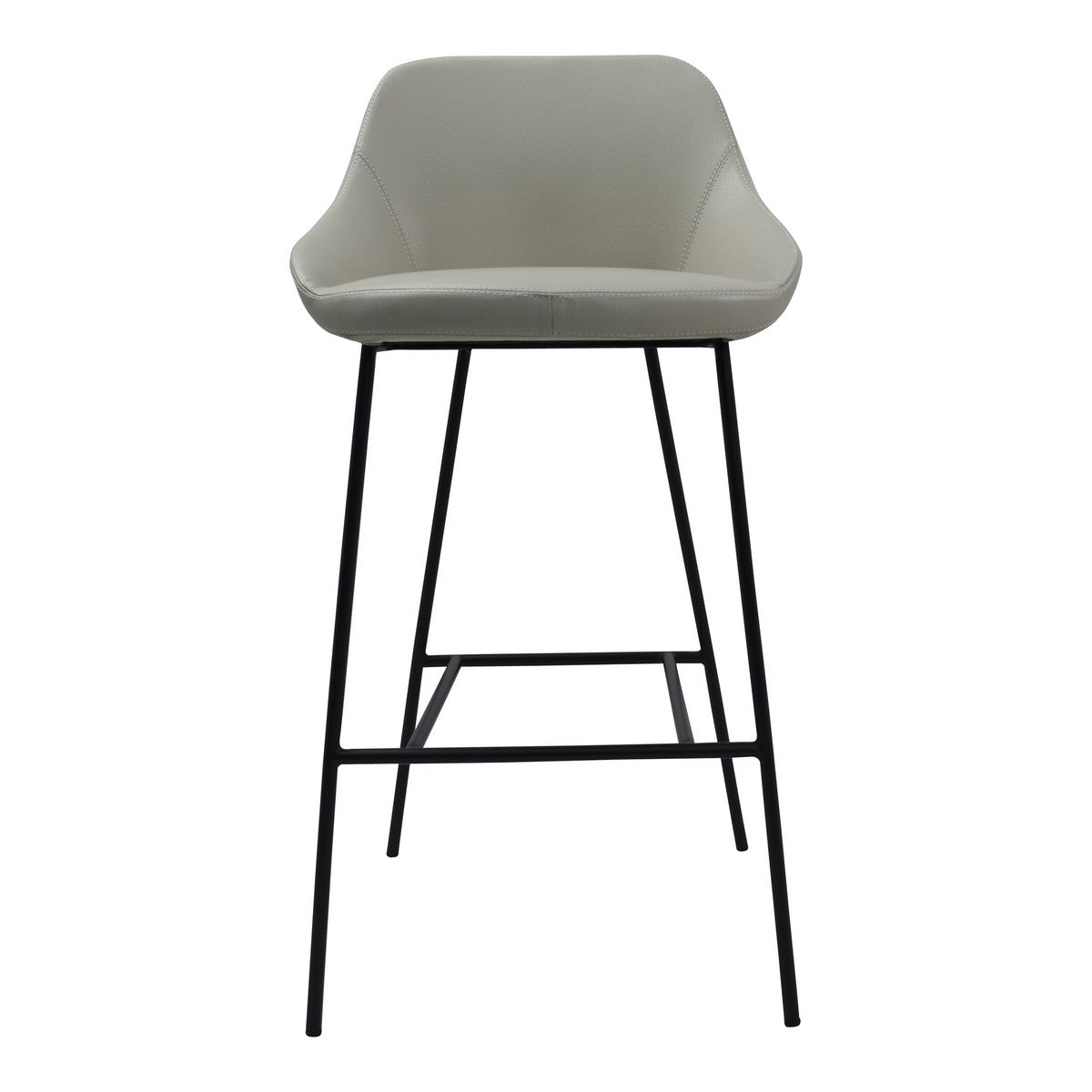 Moe's Home Collection Shelby Barstool Beige - EJ-1039-34 - Moe's Home Collection - Bar Stools - Minimal And Modern - 1