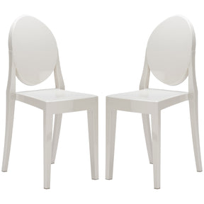 Lanna Furniture Nimmana Side Chair (Set of 2)-Minimal & Modern