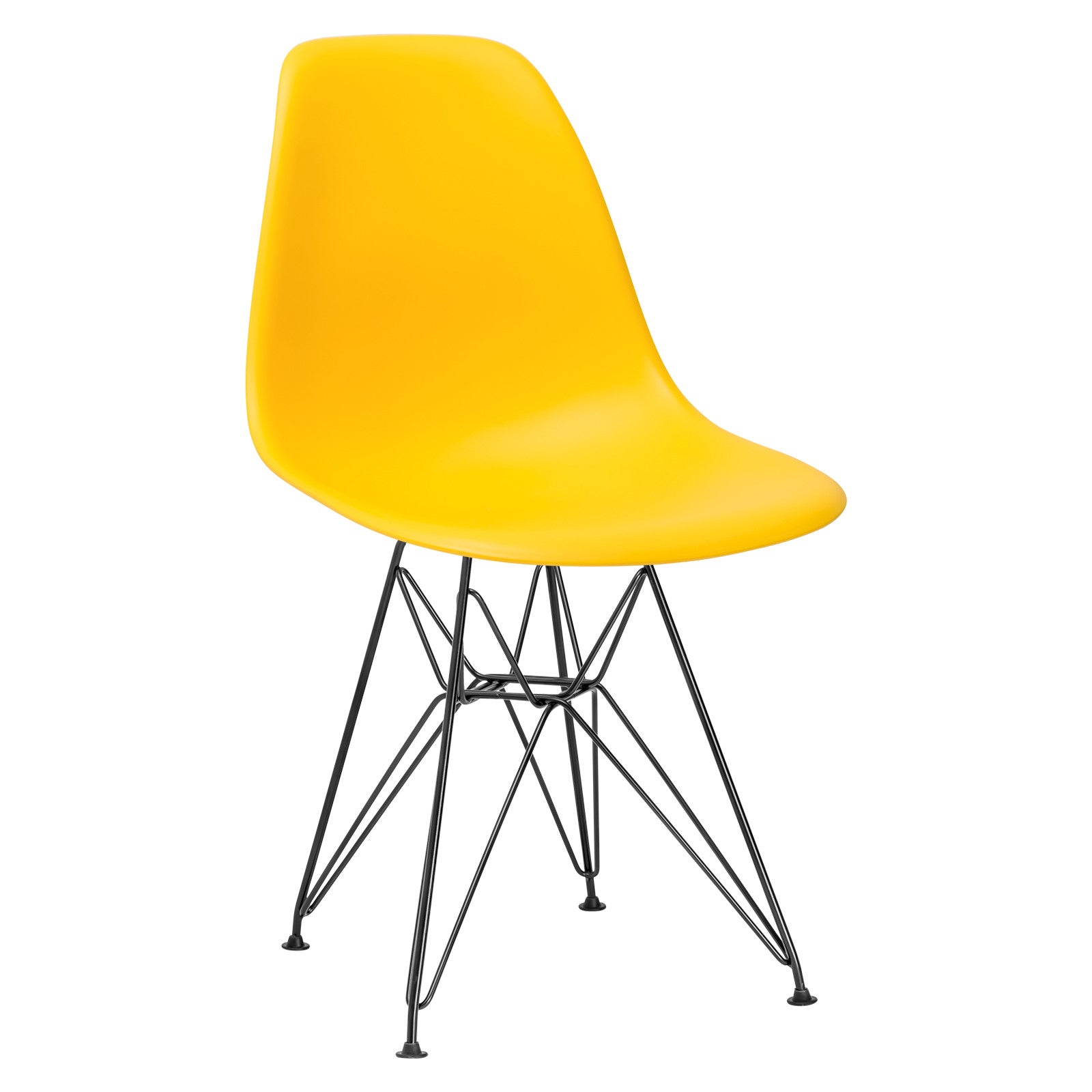 Lanna Furniture Fah Black Side Chair (Set of 2)-Minimal & Modern