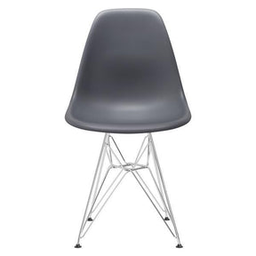 Edgemod Modern Padget Side Chair Chrome Base (Set of 2)-Minimal & Modern