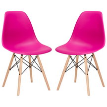 Lanna Furniture Finne Side Chair (Set of 2)-Minimal & Modern
