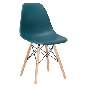 Edgemod Modern Vortex Side Chair (Set of 2) EM-105-NAT-Minimal & Modern