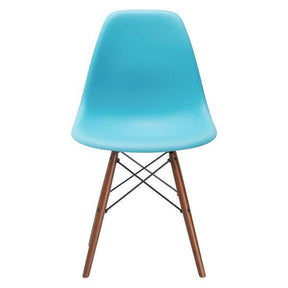 Edgemod Modern Vortex Side Chair Walnut Base (Set of 2)-Minimal & Modern