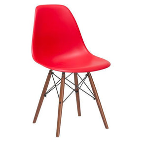 Edgemod Modern Vortex Side Chair Walnut Base-Minimal & Modern