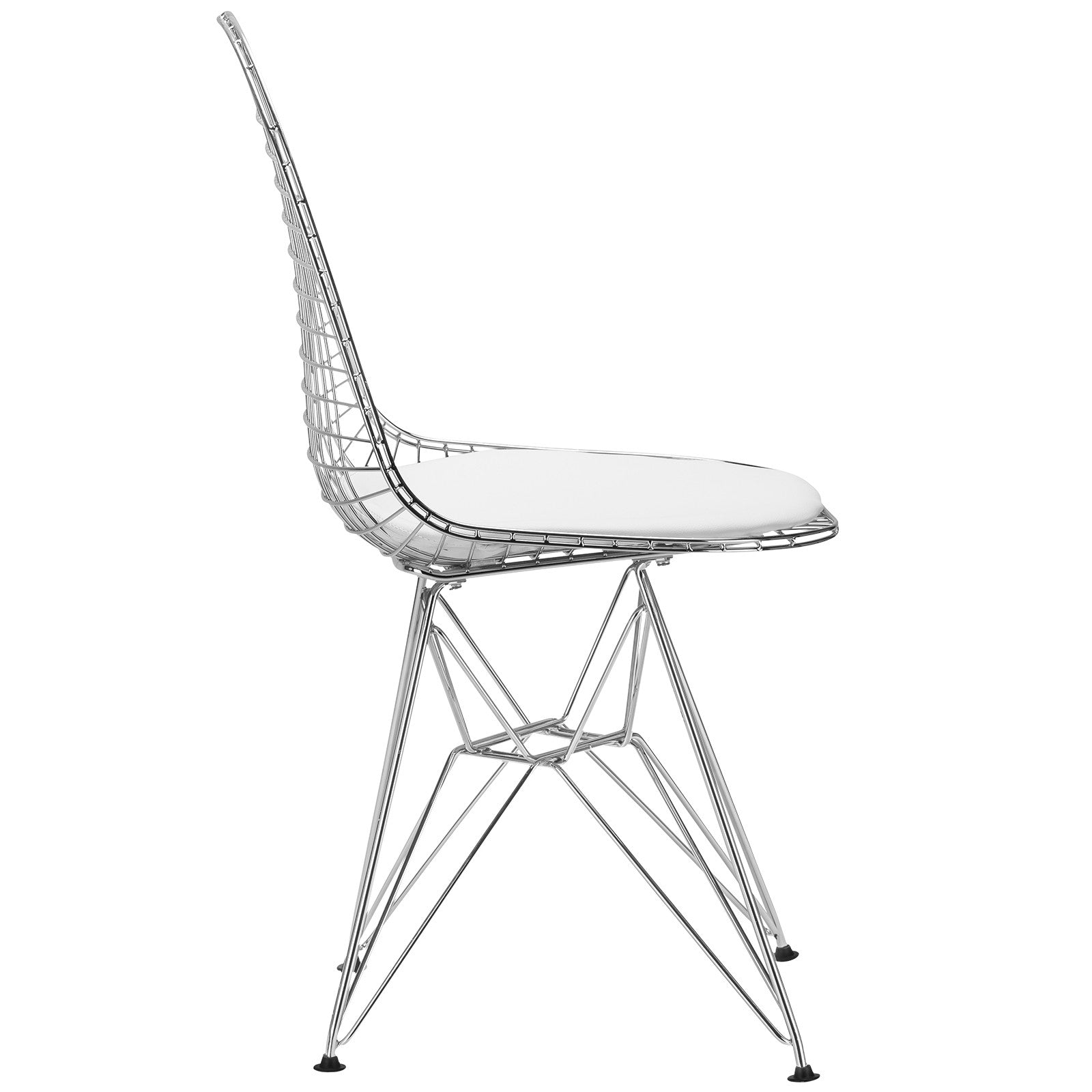 Lanna Furniture Lampang Side Chair (Set of 2)-Minimal & Modern