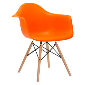 Lanna Furniture Kadsun Arm Chair (Set of 2)-Minimal & Modern