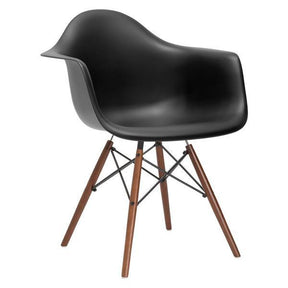 Edgemod Modern Vortex Arm Chair Walnut Base EM-110-Minimal & Modern