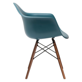 Lanna Furniture Kadsun Arm Chair Walnut Leg (Set of 2)-Minimal & Modern
