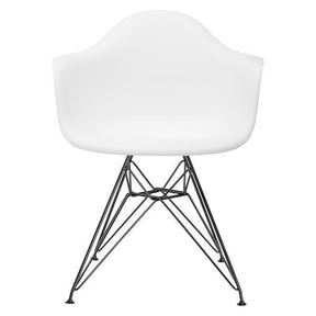 Edgemod Modern Padget Arm Chair Black Base (Set of 2)-Minimal & Modern