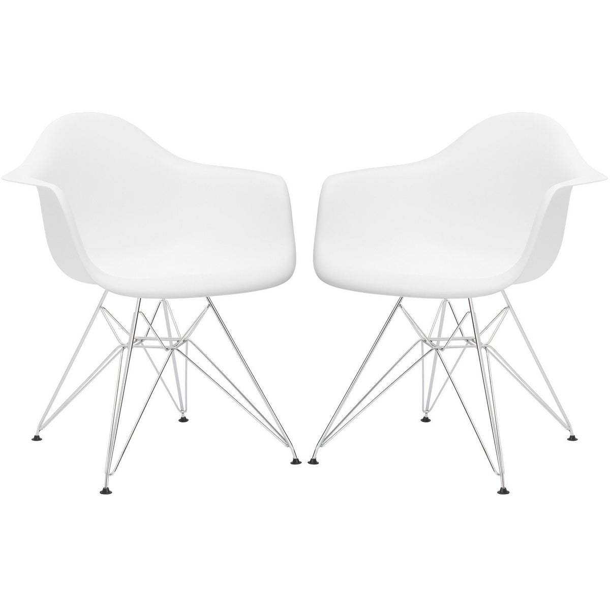 Lanna Furniture Lanna Arm Chair (Set of 2)-Minimal & Modern
