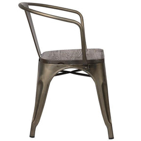 Edgemod Modern Trattoria Arm Chair EM-113-Minimal & Modern