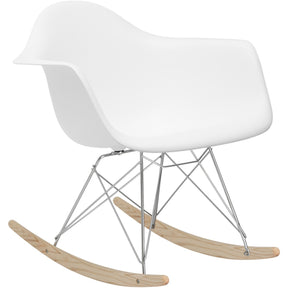 Lanna Furniture Concept Rocker Lounge Chair-Minimal & Modern