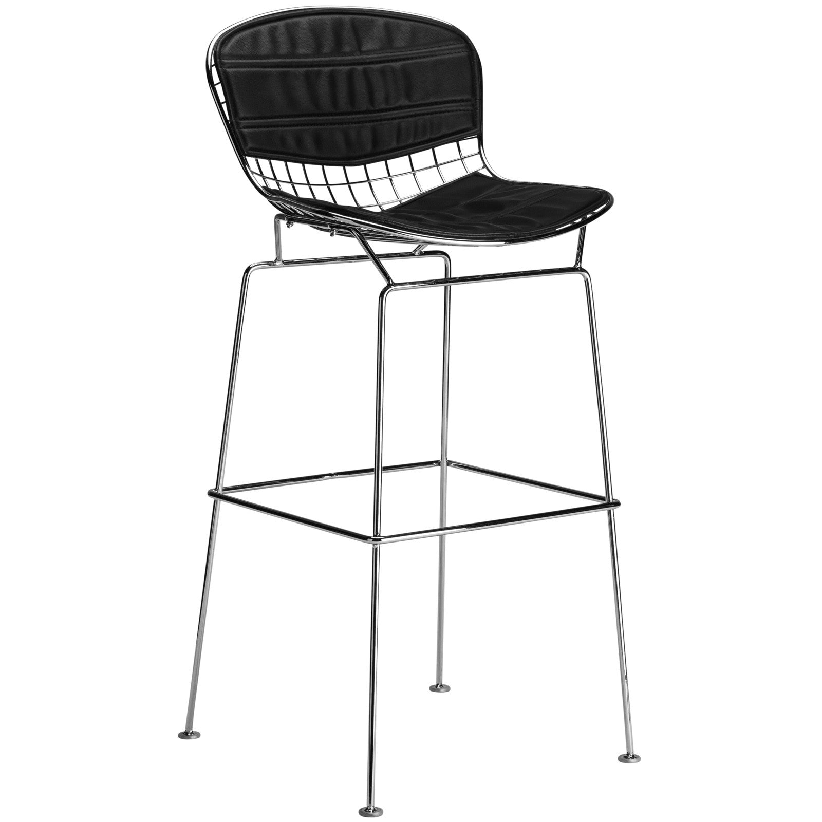 Lanna Furniture Pai Bar Stool (Set of 2)-Minimal & Modern