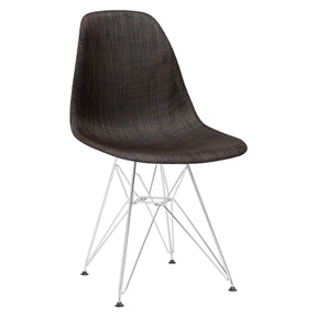 Lanna Furniture Woven Valiza Dining Chair-Minimal & Modern