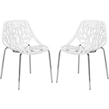 Lanna Furniture Colonia Dining Side Chair (Set of 2)-Minimal & Modern