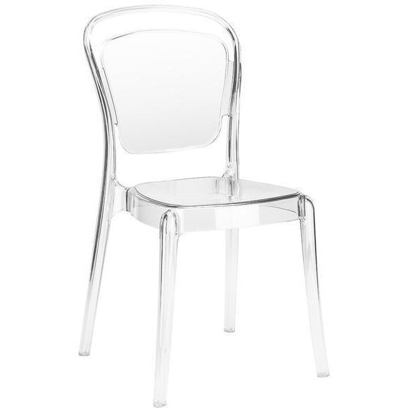 Edgemod Modern Lucent Dining Side Chair (Set of 2)-Minimal & Modern