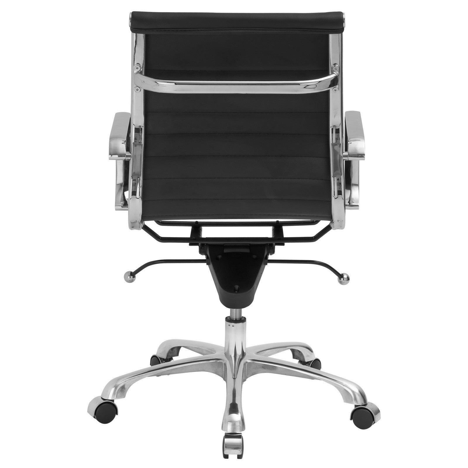 Lanna Furniture Estey Mid Back Office Chair-Minimal & Modern