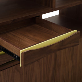 Lanna Furniture Plata Bookshelf / Storage Unit-Minimal & Modern