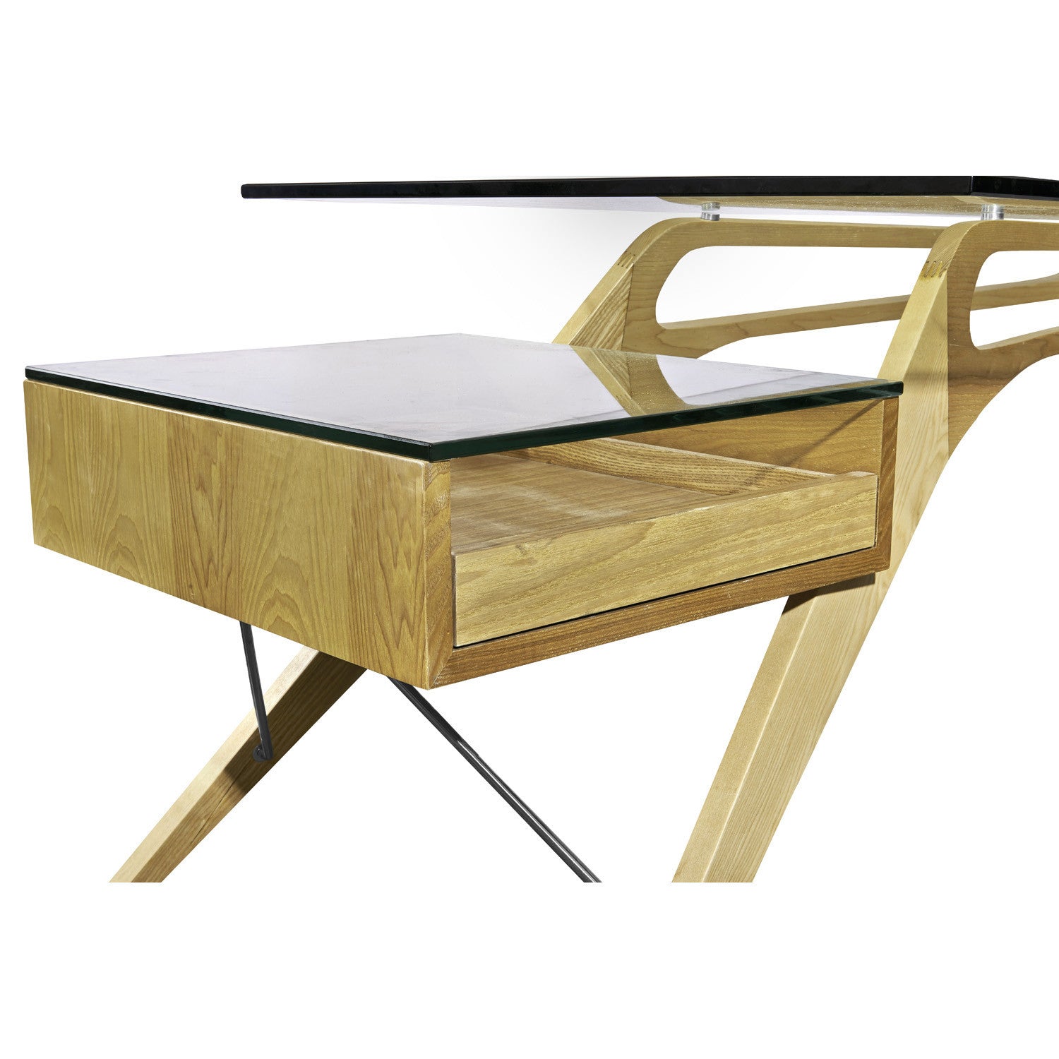 Lanna Furniture Villa Desk-Minimal & Modern