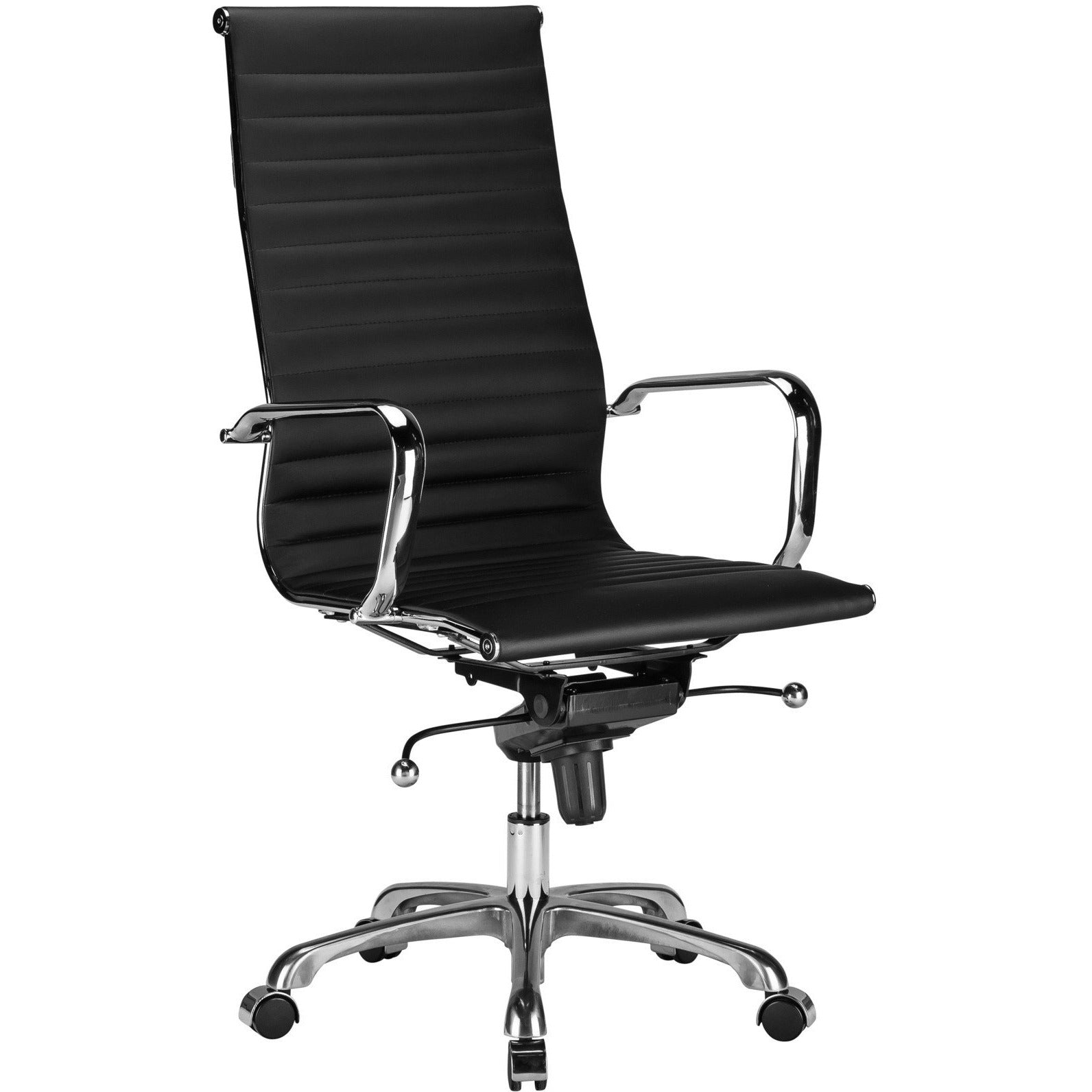 Lanna Furniture Olinda High Back Office Chair-Minimal & Modern