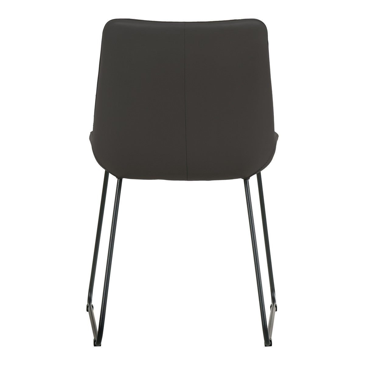 Moe's Home Collection Villa Dining Chair Black-Set of Two - EQ-1010-02
