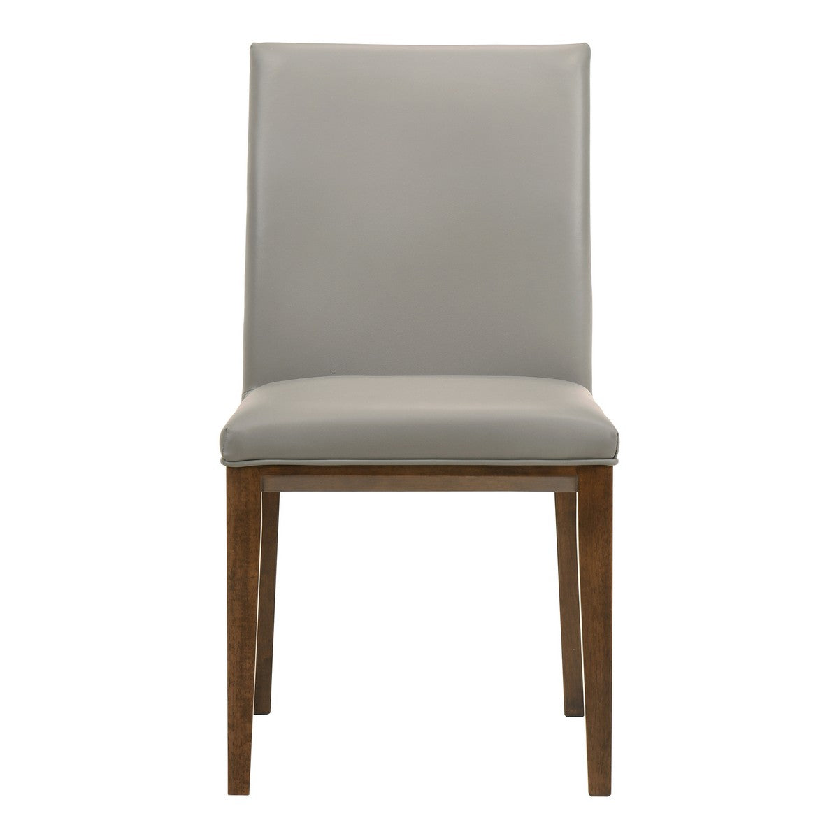 Moe's Home Collection Frankie Dining Chair Grey-Set of Two - EQ-1011-15 - Moe's Home Collection - Dining Chairs - Minimal And Modern - 1