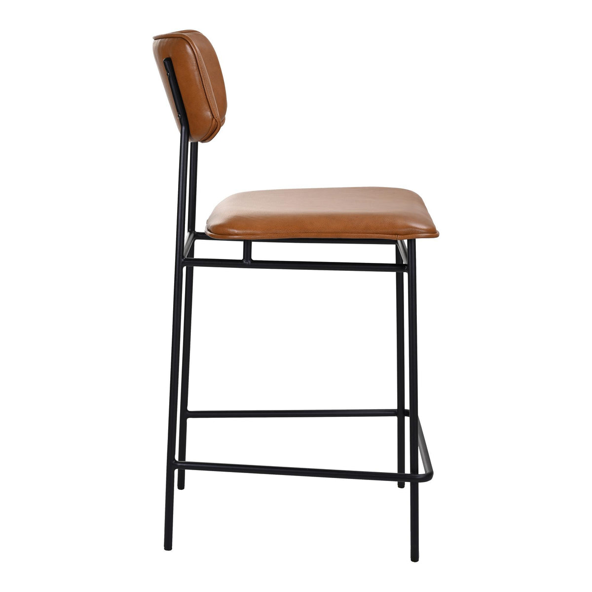 Moe's Home Collection Sailor Counter Stool Brown - EQ-1015-03