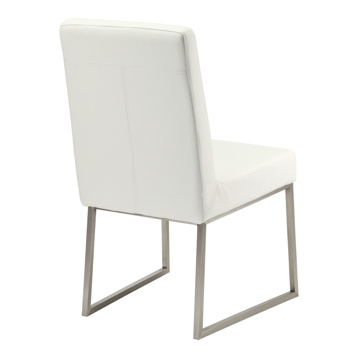 Moe's Home Collection Tyson Dining Chair White-Set of Two - ER-2012-18