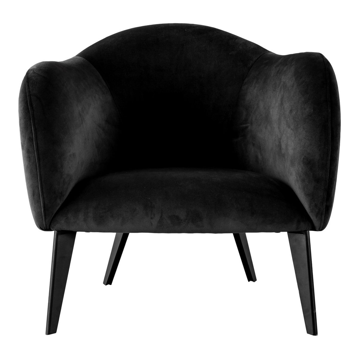 Moe's Home Collection Nuvo Chair Dark Grey - FJ-1005-25 - Moe's Home Collection - lounge chairs - Minimal And Modern - 1