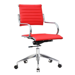 Finemod Imports Modern Flees Mid Back Office Chair FMI10209-Minimal & Modern