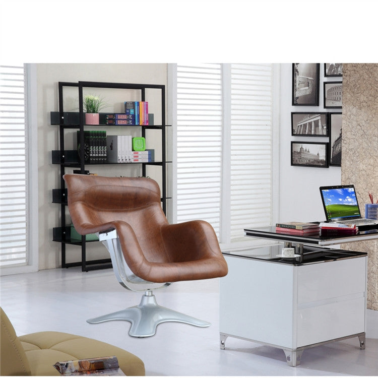 Finemod Imports Modern Spring High Chair in Brown FMI1026-Minimal & Modern