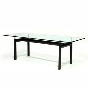 Finemod Imports Modern Square Dining Table FMI3001-clear-Minimal & Modern