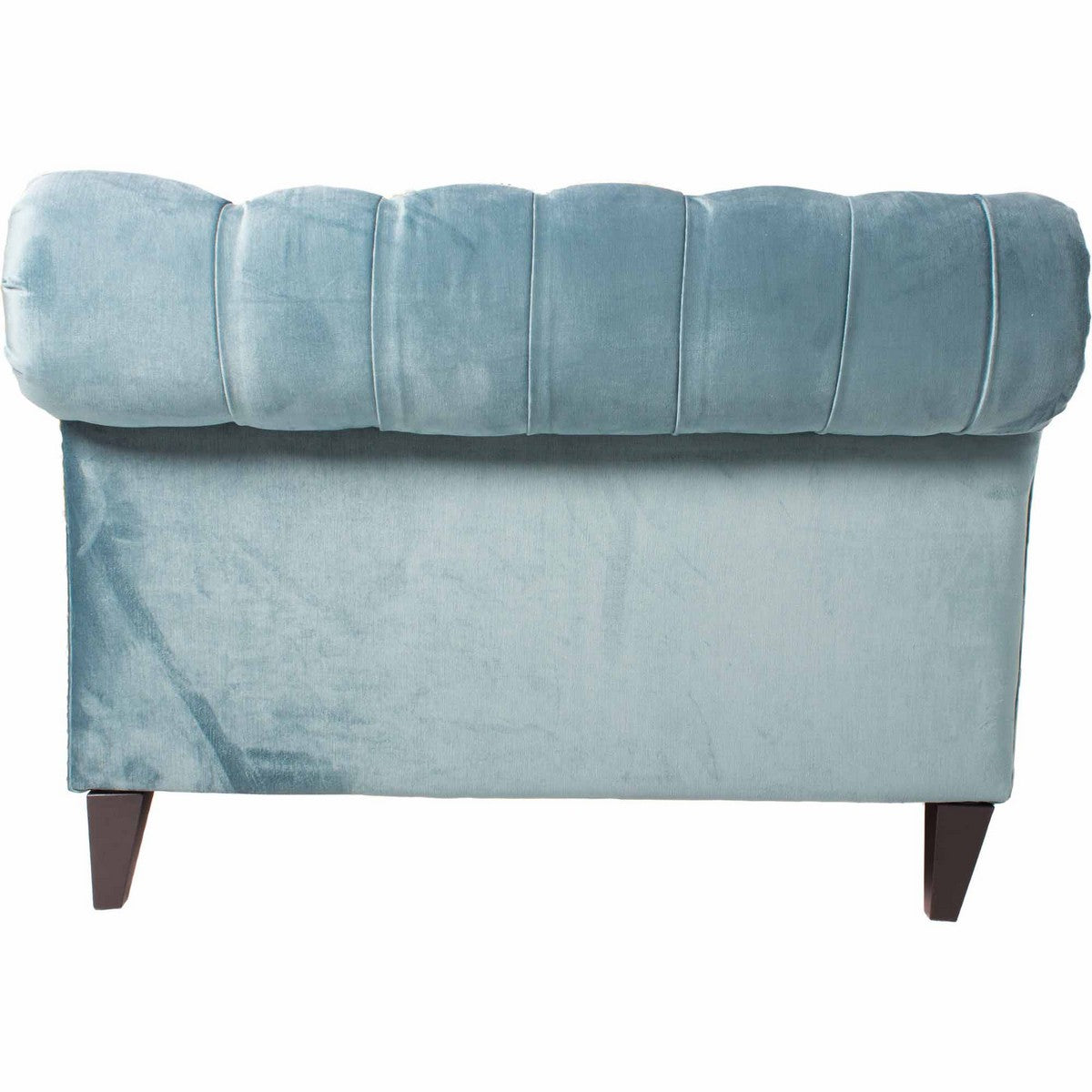 Moe's Home Collection Bibiano Chaise Velvet Blue - FN-1031-50