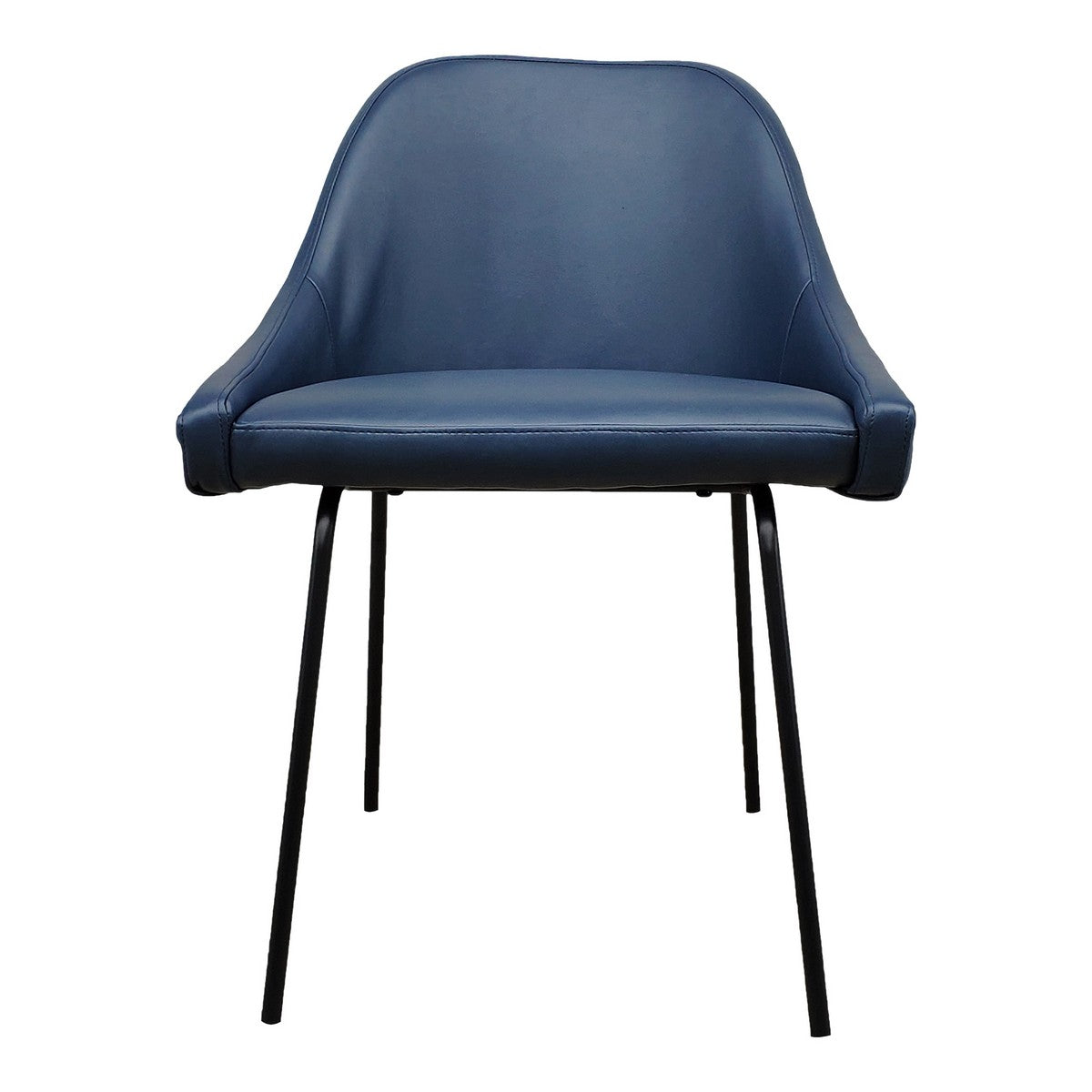 Moe's Home Collection Blaze Dining Chair Blue - FN-1035-26 - Moe's Home Collection - Dining Chairs - Minimal And Modern - 1