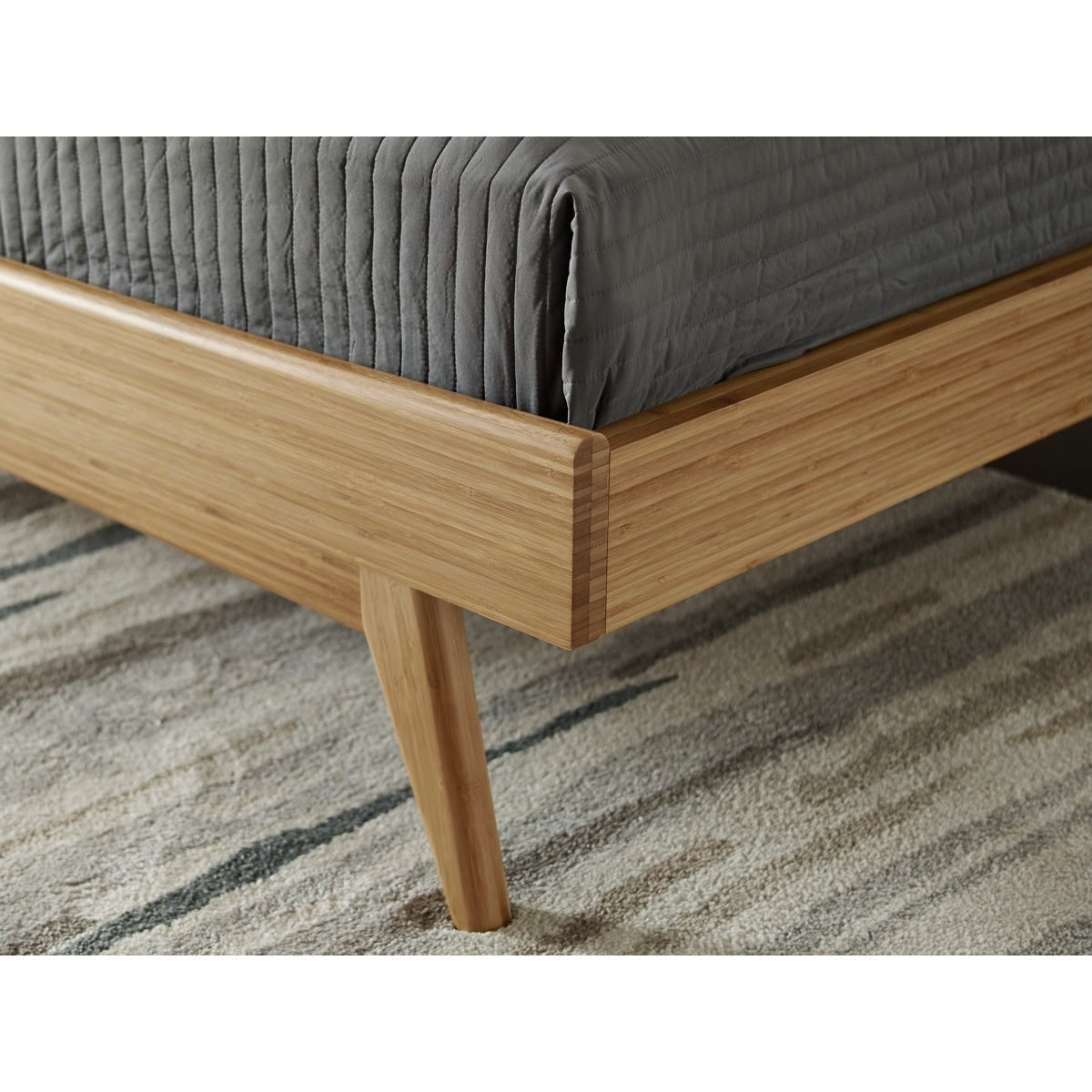 Greenington Azara Modern Solid Bamboo Queen Platform Bed-Minimal & Modern