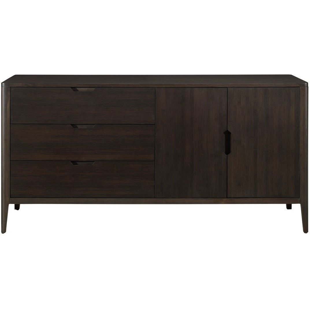 Greenington Cypress 6 Drawer Double Dresser, Havana-Minimal & Modern