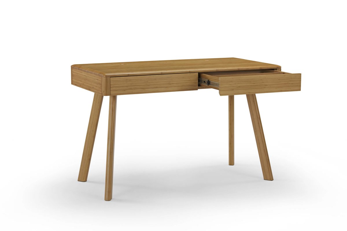 Greenington Jasmine Writing Desk, Caramelized - Side Tables - Bamboo Mod - 3