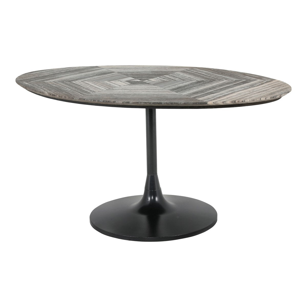 Moe's Home Collection Nyles Oval Marble Dining Table - GK-1114-37