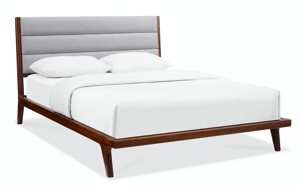 3pc Greenington Mercury Modern Bamboo California King Bedroom Set In Exotic (Includes: 1 California King Bed & 2 Nightstands)-Minimal & Modern