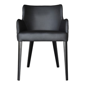 Moe's Home Collection Zayden Dining Chair Black - GO-1004-02 - Moe's Home Collection - Dining Chairs - Minimal And Modern - 1