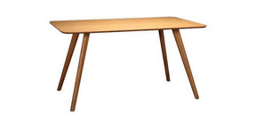 Greenington Currant Modern Bamboo 60" Dining Table-Minimal & Modern