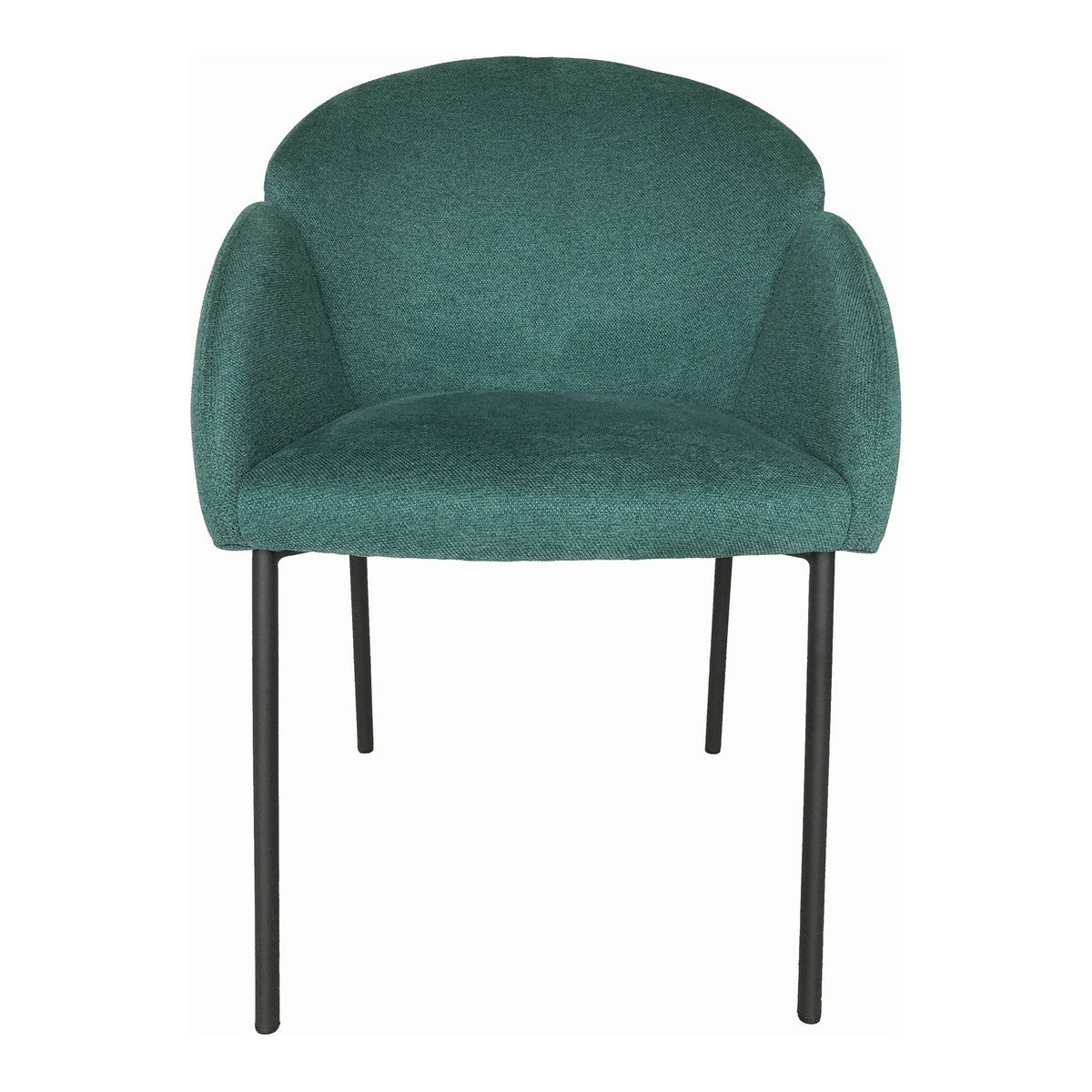 Moe's Home Collection Gigi Dining Chair Green-Set of Two - HK-1018-16 - Moe's Home Collection - Dining Chairs - Minimal And Modern - 1