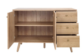 Gordon KD Sideboard 3 Drawers + 2 Doors by New Pacific Direct - 1340013