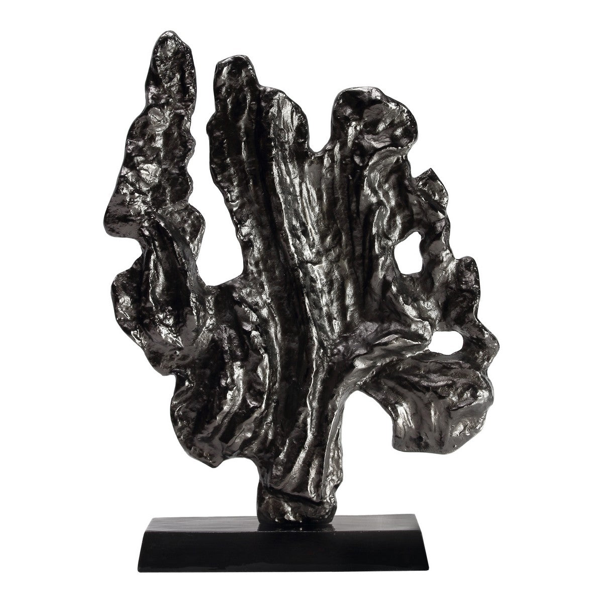Moe's Home Collection Coral Sculpture Large Black Nickel - IX-1115-02