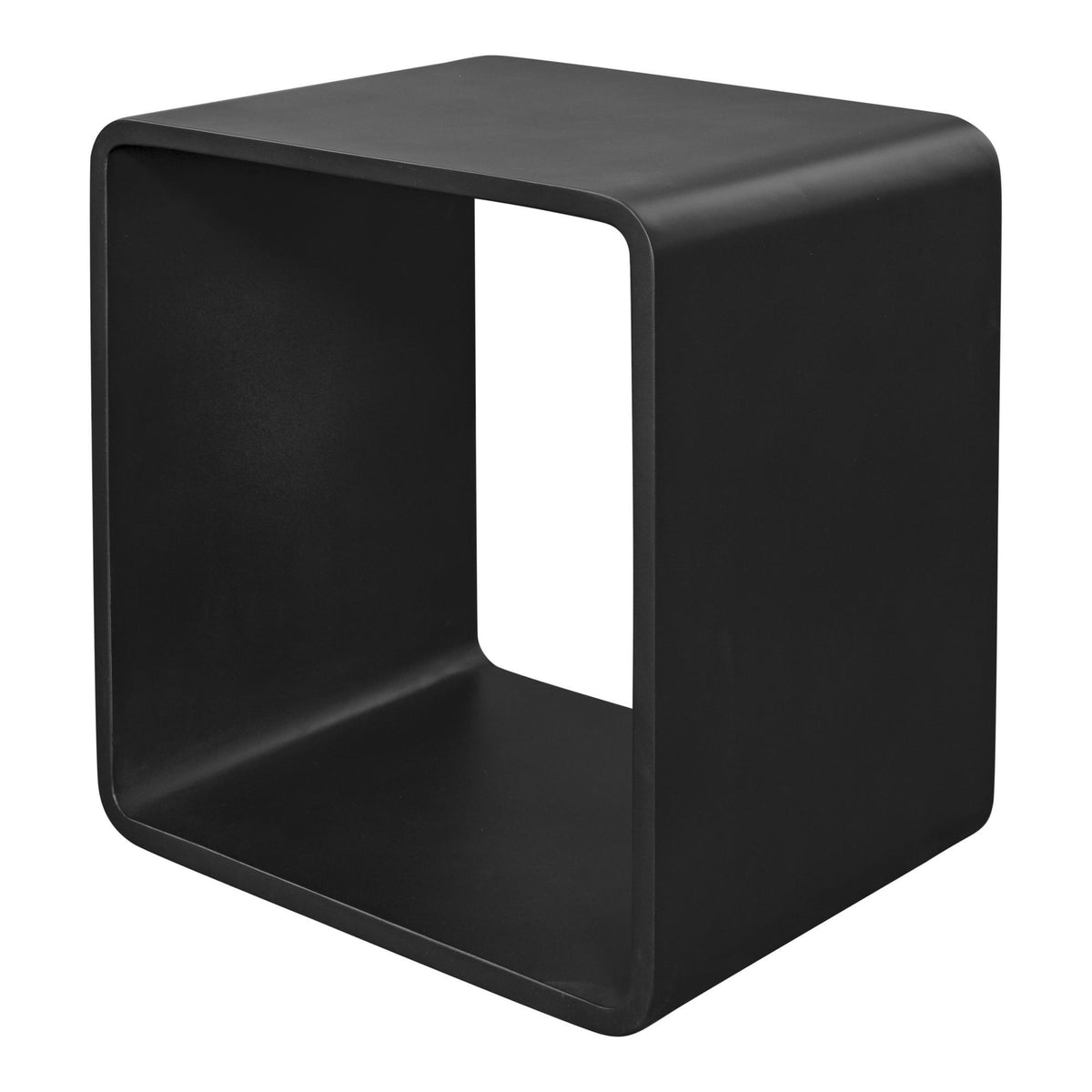 Moe's Home Collection Cali Accent Cube  Black - JK-1009-02