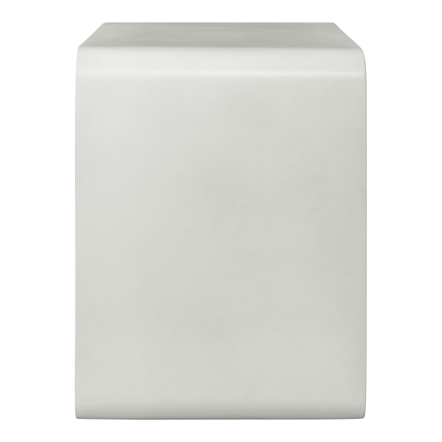 Moe's Home Collection Cali Accent Cube White - JK-1009-18