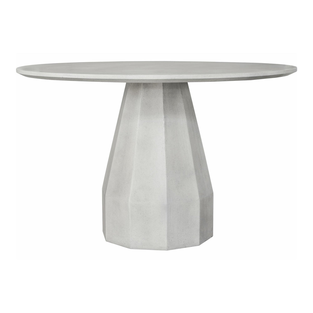 Moe's Home Collection Templo Outdoor Dining Table Antique White - JK-1010-18